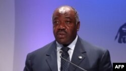 Le président du Gabon Ali Bongo à Londres, le 11 octobre 2018.