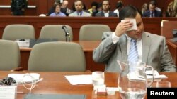 George Zimmerman se la pasó mal escuchando los argumentos finales de la fiscalía que lo acusó de mentir sobre la muerte de Trayvon Martin.