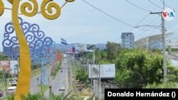 Una vista de Managua, capital de Nicaragua. Foto Donaldo Hernández, VOA.