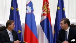 Slovenački premijer Miro Cerar i premijer Srbije Aleksandar Vučić
