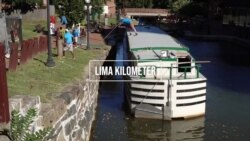 Wisata Perahu Kanal di Washington DC yang sudah ada sejak ratusan tahun lalu.