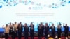 ASEAN leaders pose for a group picture as they meet with representatives of ASEAN Inter-Parliamentary Assembly (AIPA) during the ASEAN Summit in Phnom Penh, Cambodia November 10, 2022.