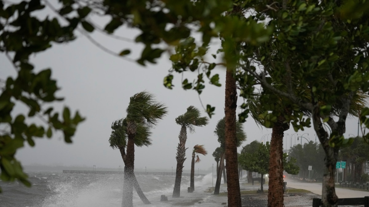 Nicole Makes Landfall In Florida As Rare November Hurricane