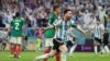Lionel Messi de Argentina celebra su gol contra México. REUTERS/Pedro Nunes