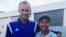 FILE -- American adventurer John Allen Chau, right, stands for a photograph in October with Founder of Ubuntu Football Academy Casey Prince, 39, in Cape Town, South Africa, days before he left for in a remote Indian island of North Sentinel Island.