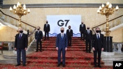 Ministri vanjskih poslova zemalja G7 tokom ovosedmičnog susreta u Londonu.