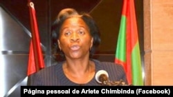 Arlete Chimbinda, deputada da UNITA