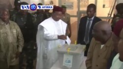 VOA60 AFIRKA: NIGER Shugaba Mahamadou Issoufou Ya Jefa Kuri'arsa a Zagaye Na Biyu, Maris 21, 2016