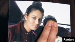 Shamima Begum (19 tahun), warga Inggris yang bergabung dengan ISIS sejak usia 15 tahun dan menikah dengan pria Belanda. 