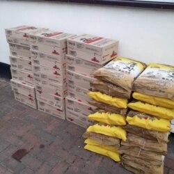 Jihyun Park sent instant noodles and rice to North Korean defectors in Britain who need support. (Connect: North Korea)