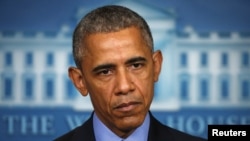 Tổng thống Obama phát biểu tại Nhà Trắng sau vụ nổ súng chết chóc.