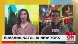 Laporan VOA untuk CNN Indonesia: Suasana Malam Natal di Manhattan, New York