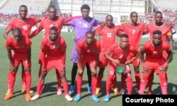 The Malawi national football team (Photo courtesy of Patrick Lunda)