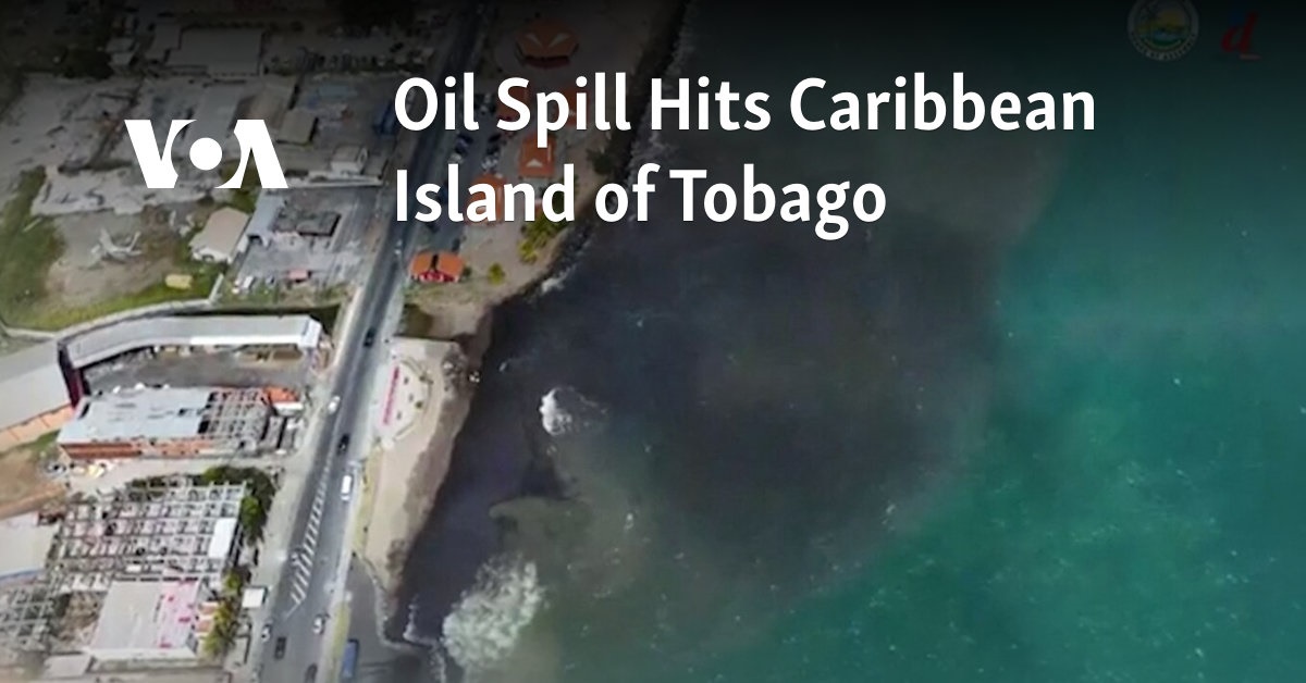 Oil Spill Hits Caribbean Island of Tobago