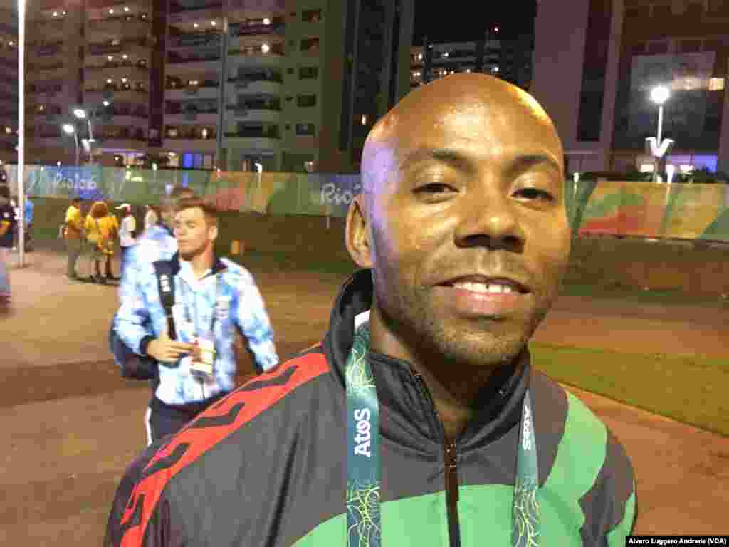 Renato Moura, chefe da Missão da Guiné-Bissau nas Oimpíadas do Rio-2016.