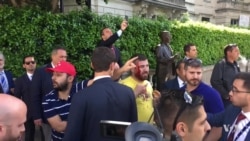 Demonstration at Turkish Embassy in DC Turns Violent