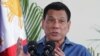菲律賓總統訪華 盼與中國重建關係