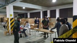Siete agrupaciones políticas se presentan con sus candidatos a las elecciones de Bolivia, programadas para el próximo 18 de octubre de 2020. [Foto de Fabiola Chambi, VOA]