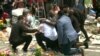 VOA英语视频: 弗洛伊德之死引发的和平抗议仍在继续