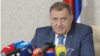 Milorad Dodik za vrijeme konferencije za novinare.