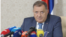 Milorad Dodik za vrijeme konferencije za novinare.