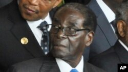Le président zimbabwéen, Robert Mugabe