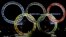 The Olympic rings are seen in front of the airport of Sochi, the host city for the Sochi 2014 Winter Olympics April 22, 2013.