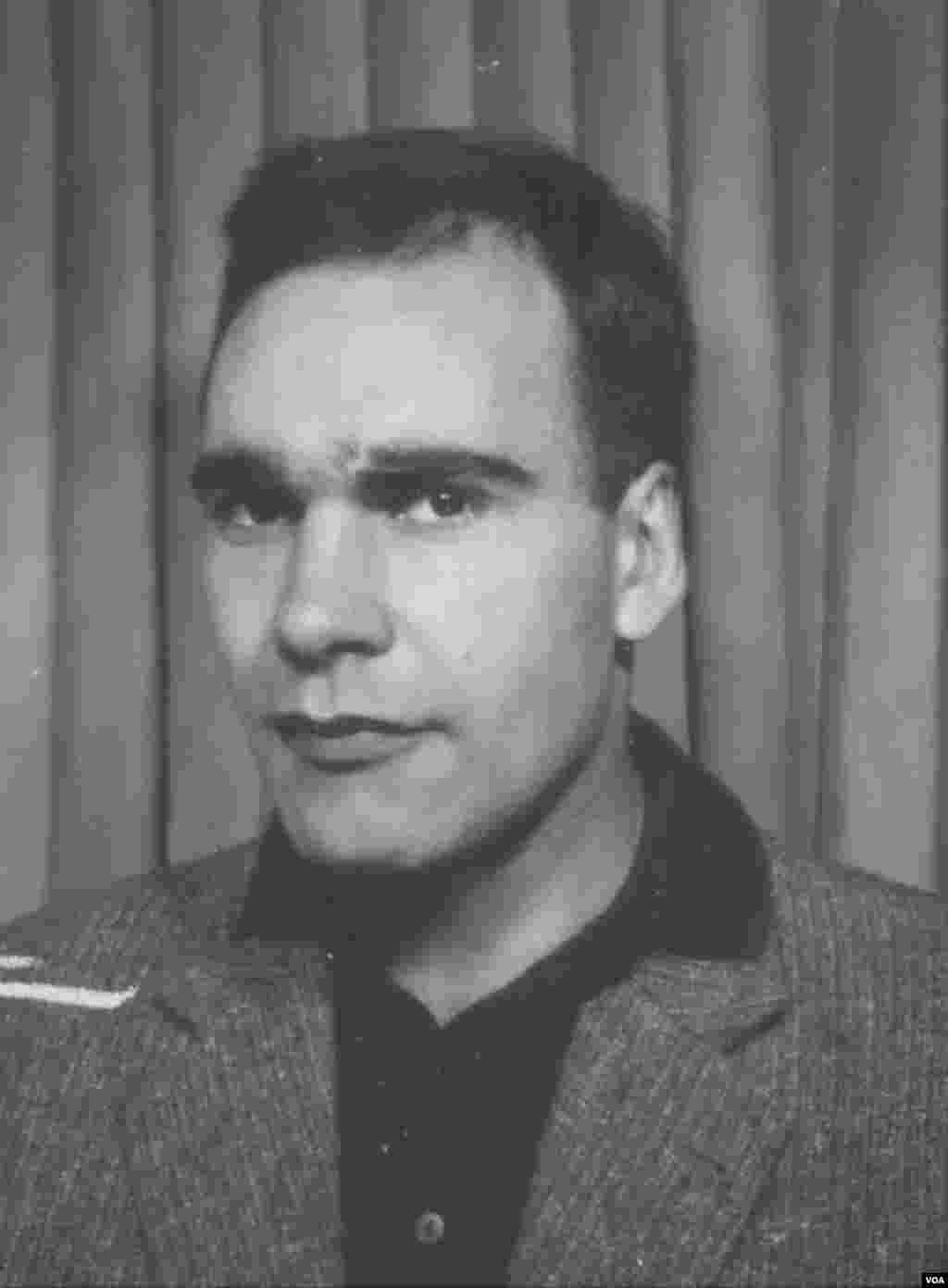 Burkhart Veigel in the 1960s. (copyright, used with permission from Burkhart Veigel)