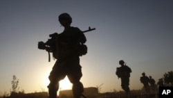 US Army soldiers in Afghanistan, June 22 , 2011
