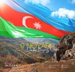 Prezident İlham Əliyev Şuşa dağları fonunda dövlət bayrağını paylaşıb