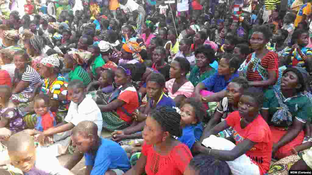 Daviz Simango em&nbsp;Cobué, província do Niassa 