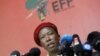 Le parti de Malema nie être impliquée dans un scandale bancaire en Afrique du Sud