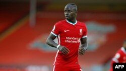 Dan Wasan Liverpool Sadio Mane.