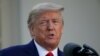  President Trump speaks during a Coronavirus Task Force press briefing in the Rose Garden of the White House, March 30, 2020. 