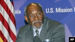 US Assistant Secretary of African Affairs Johnnie Carson (file photo)