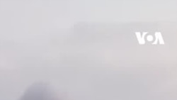 ساتەوەختی هێرشەکەی ڕۆژی شەممە بۆ سەر بارەگایەکی حەشدی شەعبی لە ناو فڕۆکەخانەی سەربازی کەرکوک