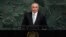 Presidente de Brasil, Michel Temer, habla al pleno de la 72 Asamblea General de la ONU en Nueva York. Sept. 19, 2017.