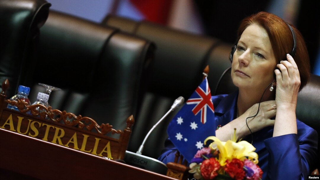 Thủ tướng Australia Julia Gillard.