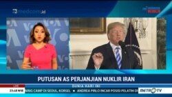 Laporan Langsung VOA untuk Metro TV: Keputusan AS Keluar dari Kesepakatan Nuklir Ira…