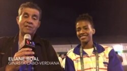 Eliane Boal, a ginasta que representa Cabo Verde nos Jogos Olímpicos