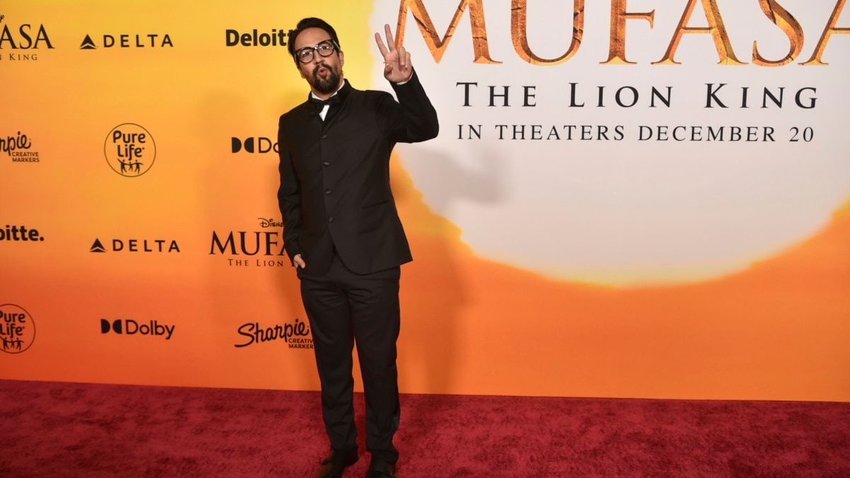 Lin-Manuel Miranda sobre las canciones de "mufasa": "Mi trabajo es encontrar momentos de alegria"