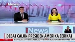 Laporan Langsung VOA untuk iNews TV : Debat Terakhir Calon Presiden AS