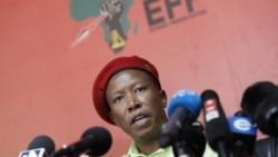 Afrique du sud: Julius Malema rompt avec l'Alliance démocratique