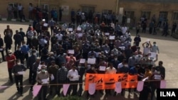 تجمع اعتراضی کارگران نفت و گاز گچساران - ایلنا