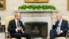 拜登总统4月21号在白宫会见乌克兰总理丹尼斯.施迈哈伊
