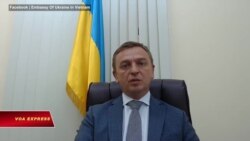 Vụ xé cờ Việt: Đại sứ Ukraine cáo buộc Nga mở ‘chiến tranh thông tin’
