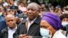 Le président sud-africain Cyril Ramaphosa.