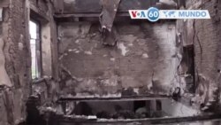 Manchetes Mundo 21 Abril: Televisão estatal russa mostra imagens de hospital danificado em Mariupol