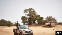 Wanajeshi wa Mali wakipiga doria PICHA: AFP