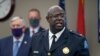 St. Louis Police Chief John Hayden speaks during a news conference, Aug. 6, 2020, in St. Louis. Officials announced St. Louis has been added to the list of cities that will receive assistance from Operation Legend, a federal anti-crime program.